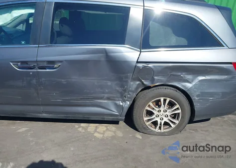 2011 Honda Odyssey Ex-L z USA, uszkodzony, nr VIN 5FNRL5H62BB098120